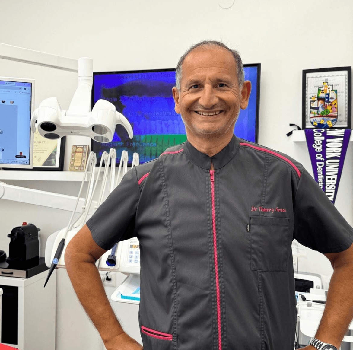 Portrait du Dr Thierry Fareau